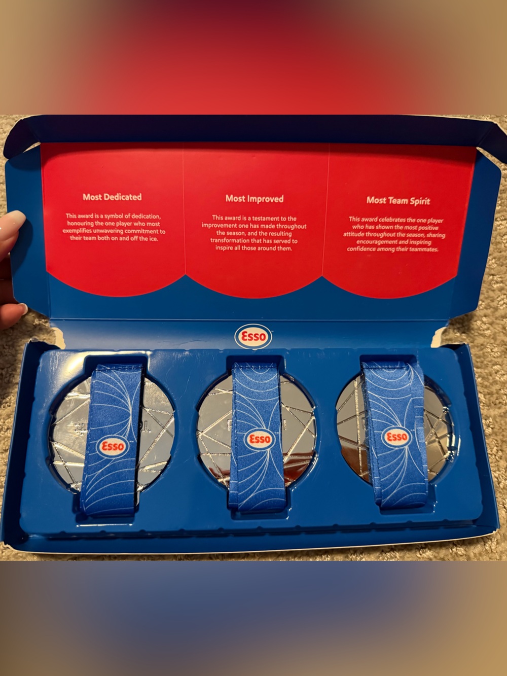 Esso Hockey Medal Set (Set of 3)